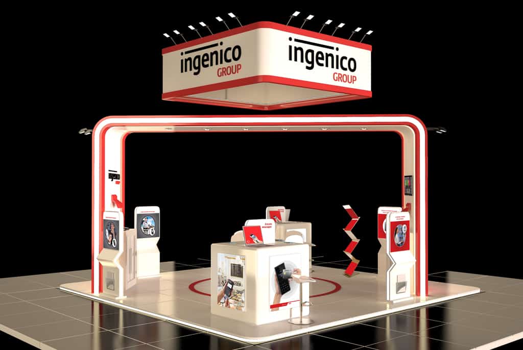 INGENICO STAND AT SEAMLESS MIDDLE EAST 2017